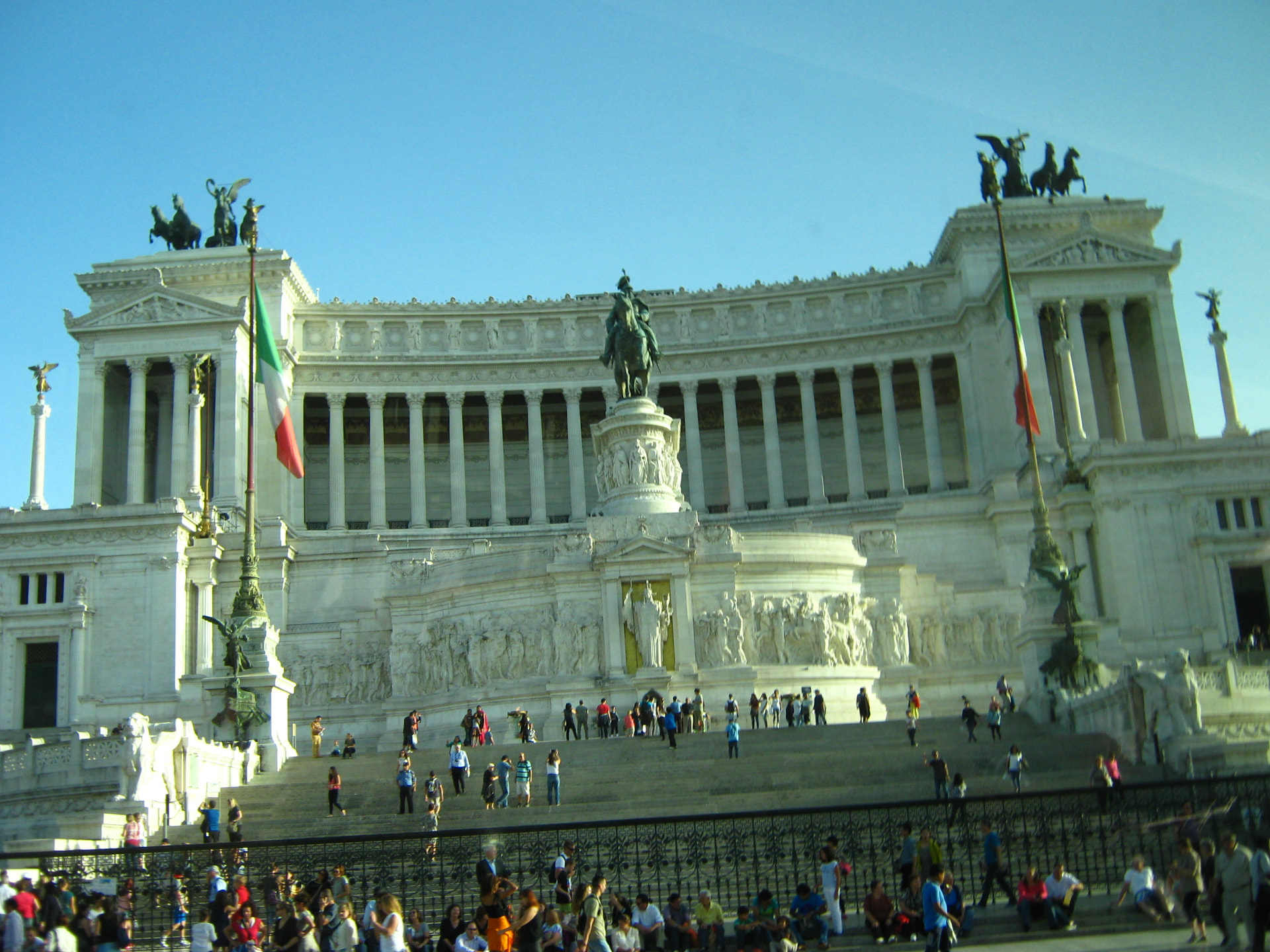 Vittoriano Monument in Rome, Rome, Italy