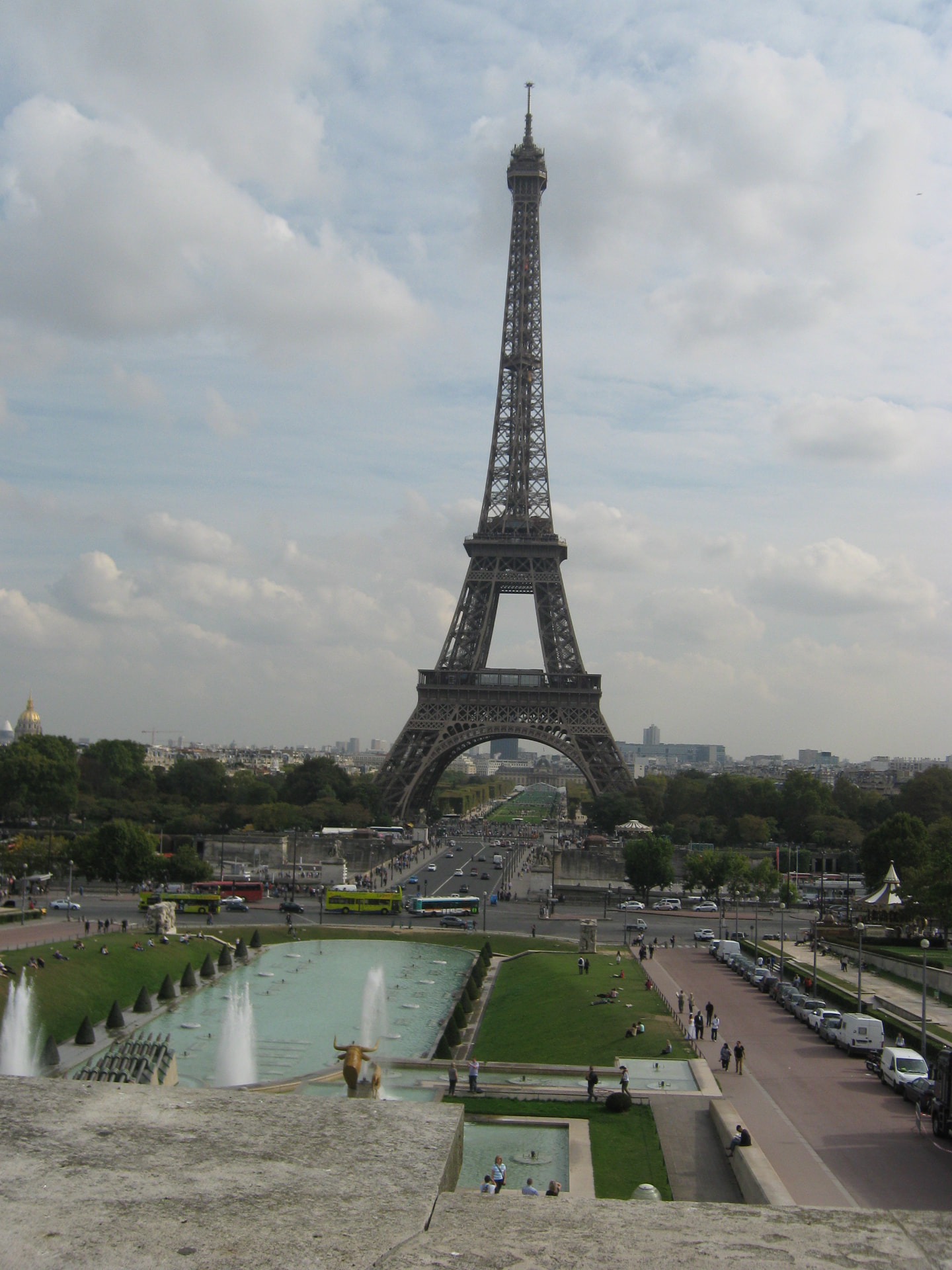 Eiffel Tower from the Trocadéro · ত্রোকাদেরো থেকে আইফেল টাওয়ার, Paris, France