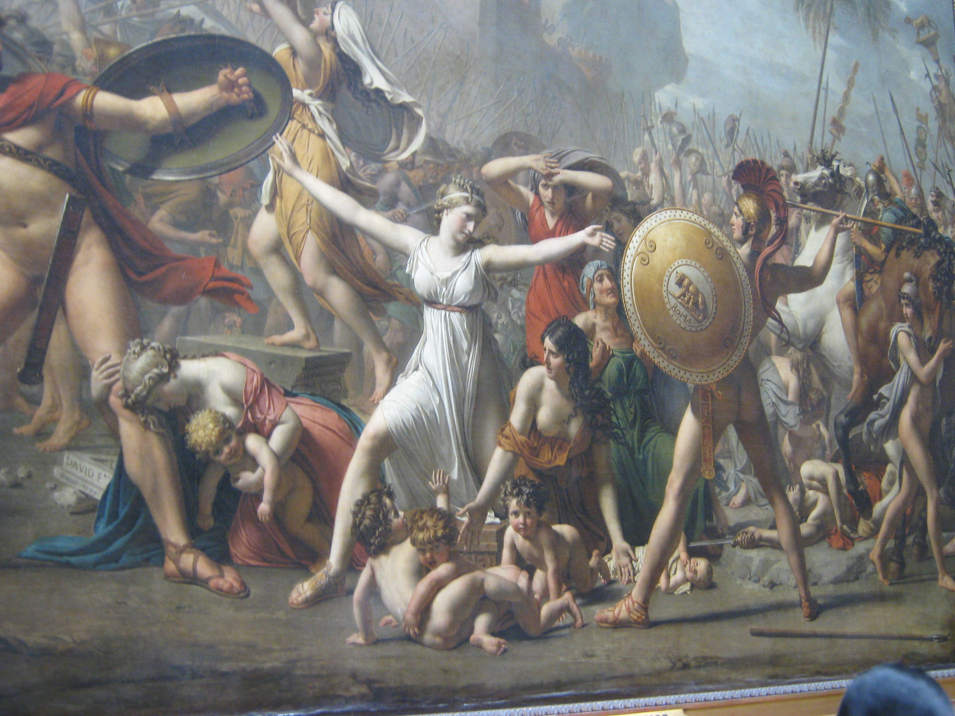 The Intervention of the Sabine Women · সাবাইন নারীদের হস্তক্ষেপ, Paris, France