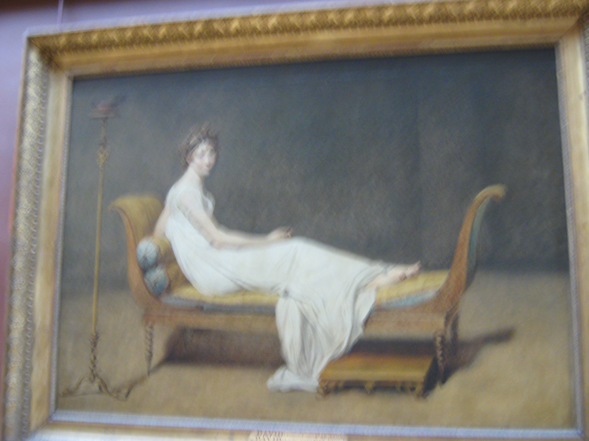 Portrait of Madame Récamier · মাদাম রেকামিয়ের প্রতিকৃতি, Paris, France