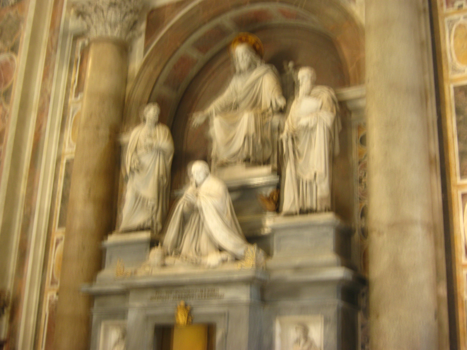 Sculptural Monument inside the Basilica, Vatican City