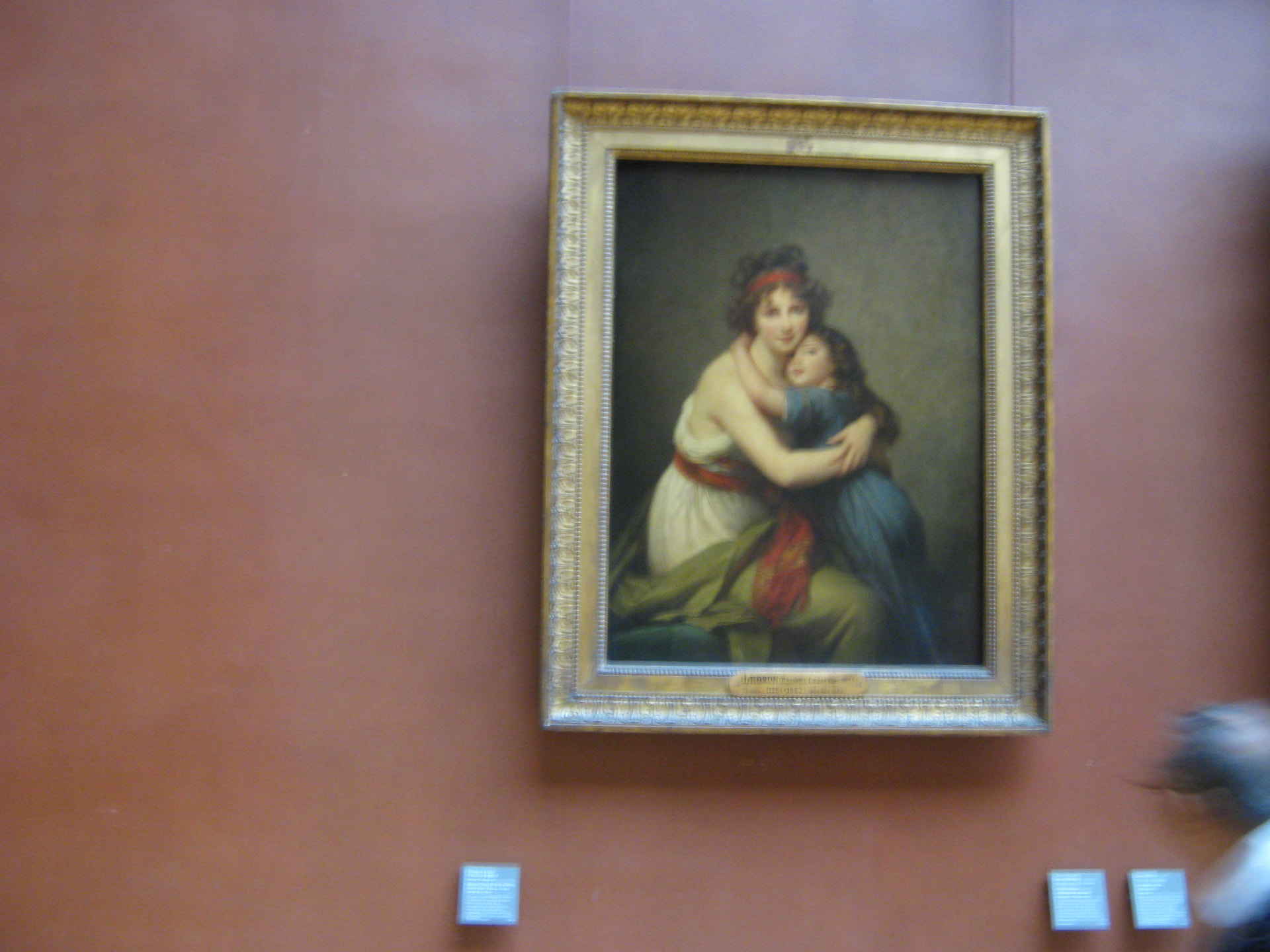 Painting in the Louvre Gallery · লুভর গ্যালারিতে চিত্রকলা, Paris, France
