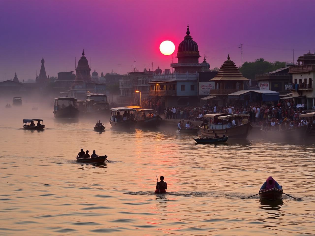 Varanasi scene 1, Varanasi, Uttar Pradesh
